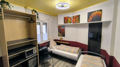 Zimmer 1 - Doppelzimmer - Unsere gemütlichen Zimmer bieten alles, was Sie für einen angenehmen Aufenthal...