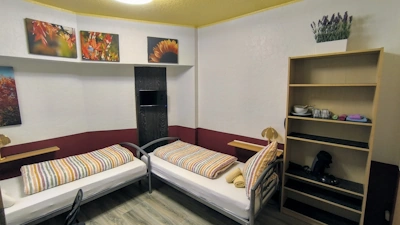 Zimmer 1 - Doppelzimmer - Unsere gemütlichen Zimmer bieten alles, was Sie für einen angenehmen Aufenthal...